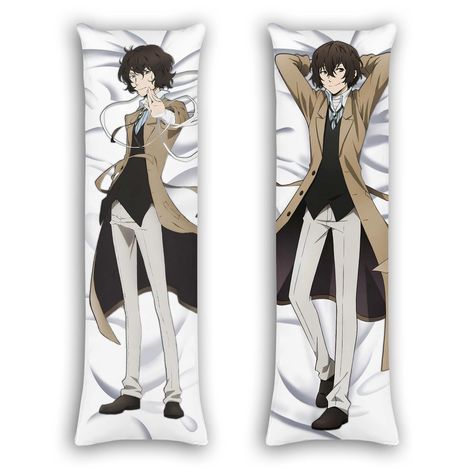 DAZAI Dazai Body Pillow, Anime Body Pillow Cover, Ranpo X Poe, Anime Bedroom Ideas, Anime Body, Body Pillow Cover, Anime Jewelry, Fantasy Props, Perfect Room