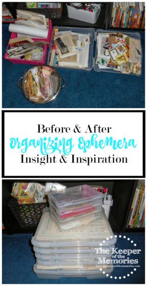 Ephemera Storage, Junk Organization, Organizing Products, Clutter Organization, Craft Room Storage, Bits And Pieces, Saying Goodbye, Supplies Organization, Craft Room Organization