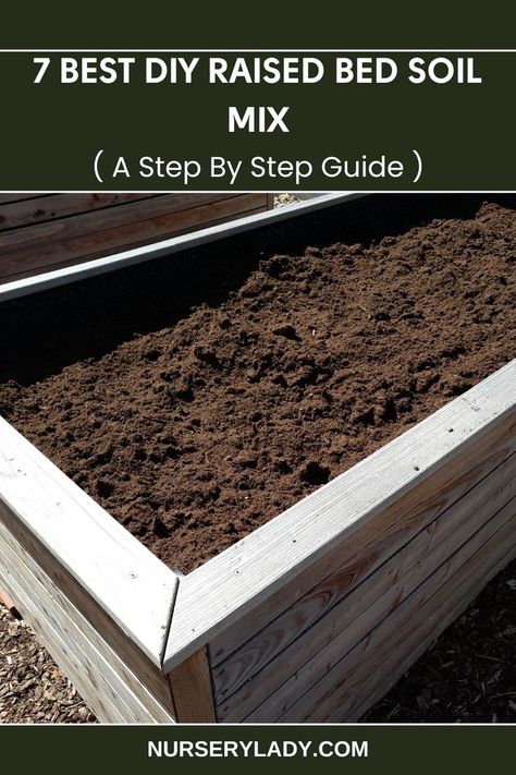 DIY garden soil mix, 
raised bed gardening, 
organic soil mix, 
homemade raised bed soil, 
vegetable garden soil, 
DIY planting mix, 
raised bed soil amendments Soil Recipe, Compost Bin Pallet, Raised Bed Gardens, Garden Remedies, Bountiful Harvest, Raised Bed, Best Diy, Garden Bed, Garden Soil