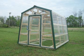 Greenhouse For Winter, Green House Ideas, Sunrise Building, Rustic Greenhouses, Homemade Greenhouse, Portable Building, Greenhouses For Sale, Greenhouse Supplies, Dome Greenhouse