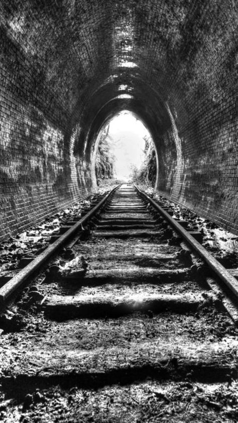 Inside old Helensburg tunnel  source Flickr.com Tunnel Tattoo, Train Tattoo, Circus Aesthetic, Old Train, Future Career, Train Tracks, Sleeve Tattoo, Peaky Blinders, Digital Art Tutorial