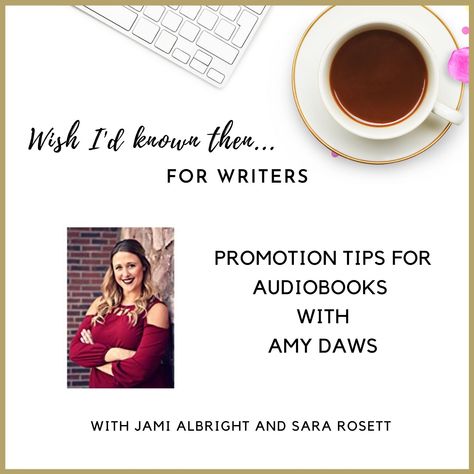 Promotion Tips for Audiobooks with Amy Daws Amy Daws, Nora Roberts, Her Personality, Sports Romance, Writing Books, Contemporary Romances, Self Publishing, Questions To Ask, Romantic Comedy