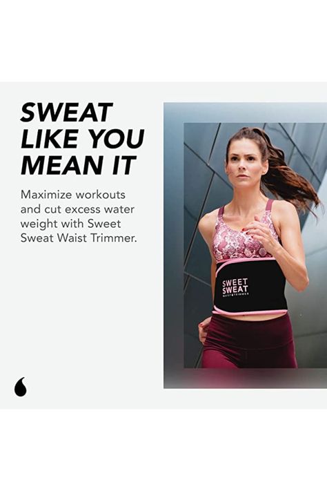 Mesh
Imported
Pull On closure
Machine Wash
MAKE YOUR WORKOUT WORK FOR YOU: Elevate your next cardio, circuit, or HIIT session with the Sweet Sweat Waist Trimmer belt, designed to help you sweat and tone as you achieve your fitness goals
SWEAT FASTER, SWEAT HARDER: Waist trimmer designed with Neo-Sweat Technology, an anti-slip, moisture-repelling interior that provides superior heat insulation to increase core temperature for a harder, faster sweat and to cut excess water weigh Sweet Sweat Waist Trimmer, Sweat Waist Trainer, Cardio Circuit, Waist Trimmer Belt, Hiit Session, Sweat Belt, Sweet Sweat, Waist Trimmer, Sweat Band