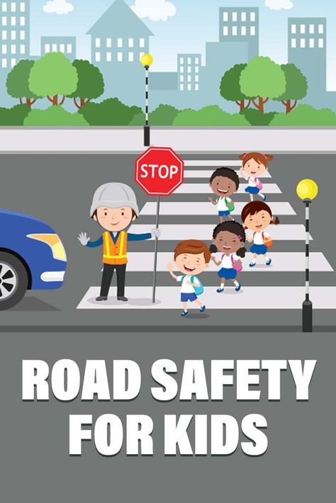 10 Road Safety Rules on the Road for Children. Road safety for children is an essential aspect of education that parents and teachers need to give them. Once children start going outside alone or with their friends, parents begin to get frightened for their children. Parents should educate their kids about traffic rules and road measures to prevent this situation. Here are some essential points your kid should know before going on the road. #Roadsafetyforkids #Roadsafetyrules Community Safety For Kids, Traffic Safety Preschool Activities, Traffic Rules Poster Drawing, Traffic Activities Preschool, Kids Safety Poster, Traffic Rules For Kids, Safety Rules On Road, Child Safety Activities, Health Brochure