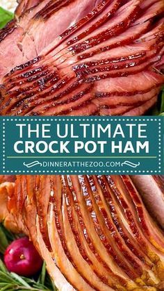 Cooking Spiral Ham, Crock Pot Ham, Ham Recipes Crockpot, Slow Cooker Ham Recipes, Birthday Breakfast Party, Spiral Sliced Ham, Crockpot Ham, Slow Cooker Ham, Honey Baked Ham