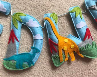 Handmade Space Name Garland with Rockets Planets Spaceships | Etsy Felt Name Garland, Space Felt, Felt Dinosaur, Dinosaur Name, Dinosaur Room Decor, Space Names, Name Garland, Felt Name Banner, Theme List