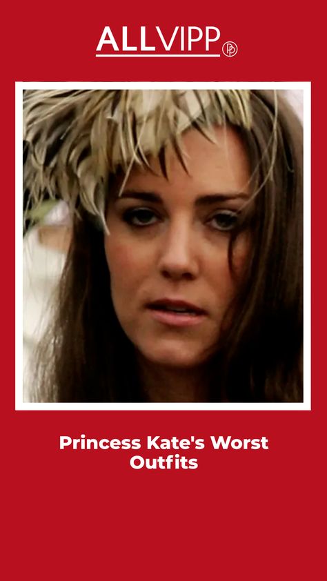 Although Princess Kate has become a fashion icon, she doesn't always get it right.| Royals | Young Kate Middleton, Worst Outfits, Princess Kate Style, Prince Williams, Middleton Style, Princess Eugenie, Kate Middleton Style, Royal Princess, Royal Weddings