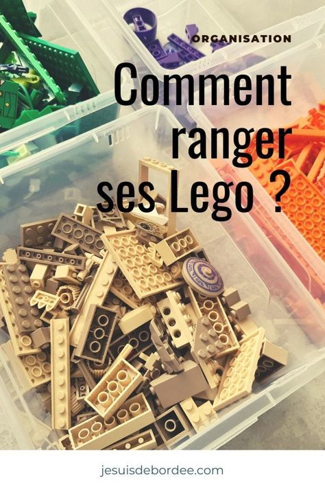 Toutes les astuces pour ranger ses Lego - Je suis débordée Lego Village, Lego Organization, Lego Diy, Lego Storage, Lego Builds, Lego Friends, Lego Brick, Lego, Star Wars