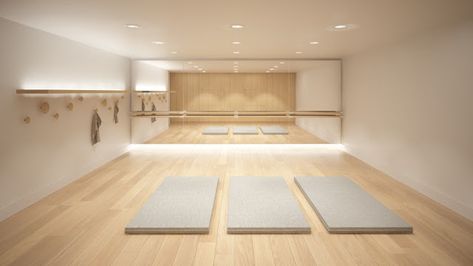 Private Yoga Room, Yoga Studio Design Ideas, Yoga Rooms, Private Gym, Studio Design Ideas, Yoga Studio Design, Private Yoga, Wellness Studio, Yoga Decor