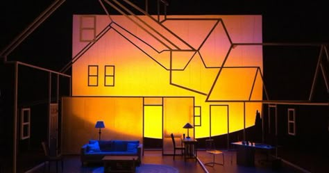 Lucy. Delaware Theat - Lucy. Delaware Theatre Company. Scenic design by Alexis Distler. --- #Theaterkompass #Theater #Theatre #Schauspiel #Tanztheater #Ballett #Oper #Musiktheater #Bühnenbau #Bühnenbild #Scénographie #Bühne #Stage #Set Lighting Design Theatre, Scenography Theatre, Theatre Set Design, Theatre Inspiration, Theatre Lighting, Set Design Ideas, Next To Normal, Set Design Theatre, Stage Set Design