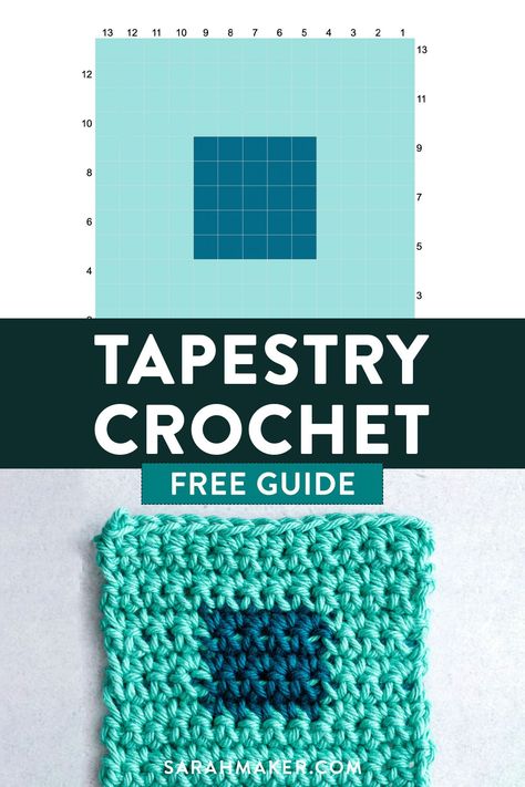 In this beginner's guide, I'll show you just how easy tapestry crochet can be. We'll go over what tapestry crochet is, how to read tapestry crochet charts, and step-by-step instructions for completing your first tapestry crochet project. Tapestry Crochet Charts, Crochet Unicorn Pattern, Crochet Charts, Cozy Crochet Patterns, Creative Crochet, Step By Step Crochet, Crochet Tips, Tapestry Crochet Patterns, Knitting Patterns Free Cardigans