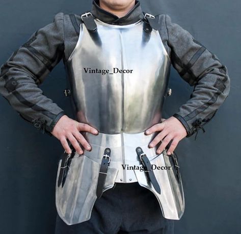 Chestplate Armor, Chest Plate Armor, Armor Breastplate, Silver Clothing, Cosplay Armor, Body Armor, Kids Luggage, Baby Games, Larp