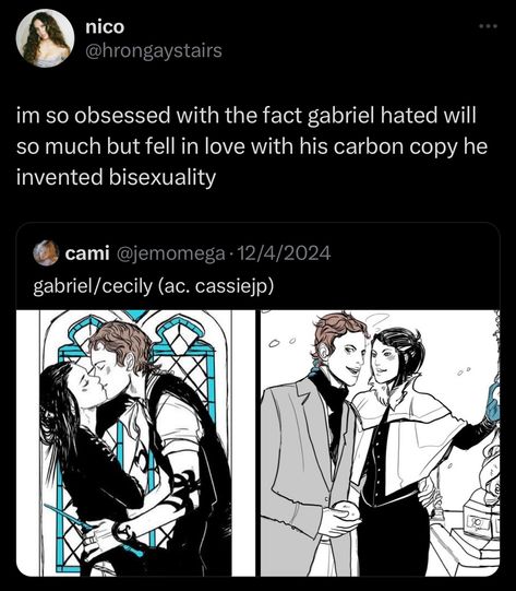 the shadowhunter chronicles | the infernal devices | gabriel and cecily | gabriel and will Gabriel And Cecily, Gabriel Lightwood, The Shadowhunter Chronicles, Infernal Devices, Shadowhunter Chronicles, The Infernal Devices, Falling In Love With Him, Cassandra Clare, Shadow Hunters