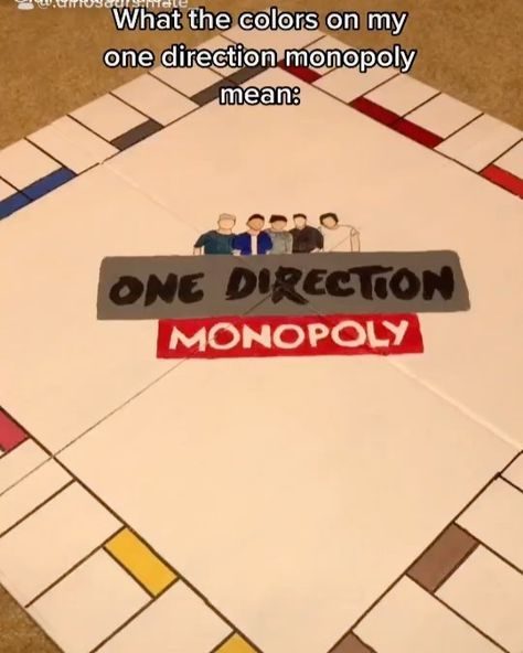 One Direction Monopoly Diy, One Direction Monopoly, One Direction Gift Ideas Diy, One Direction Crafts, One Direction Gifts, Bracelets Patterns, Diy Bracelets Patterns, 1 Direction, I Am The One