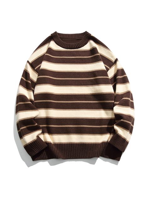 Grandpa Aesthetic, Underground Clothing, Vintage Stripes, Stripes Sweater, Aesthetic Sweaters, Sweaters For Men, Grandpa Sweater, Graphic Sweaters, Trendy Summer Outfits