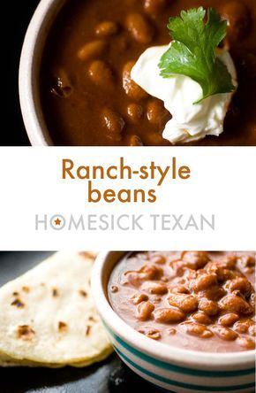 Ranch Beans Recipe, Ranch Style Beans Recipe, Ranch Beans, Ranch Style Beans, Flight To New York, Austin Airport, Chili Recipe Stovetop, Wendys Chili Recipe, Homesick Texan