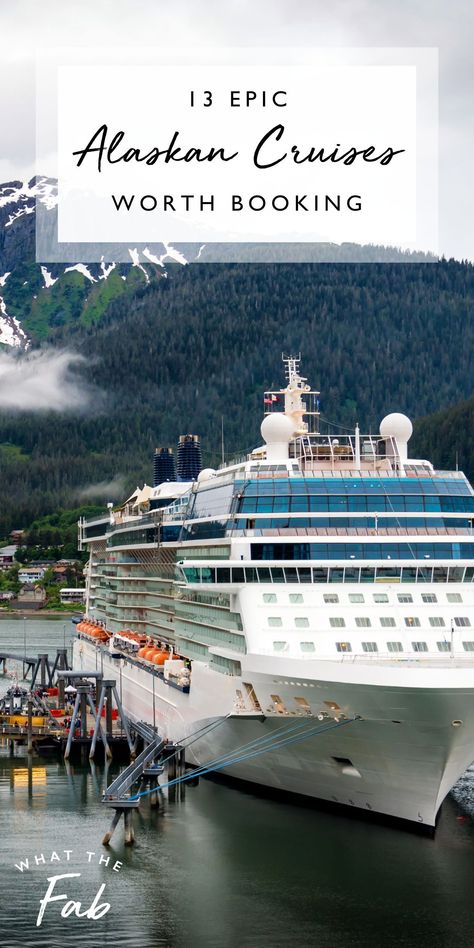 Booking an Alaskan cruise is a once-in-a-lifetime trip everyone should take before it’s too late. You’ll experience firsthand why Alaska is considered the final frontier during a cruise of its famous waterways and coastal areas. Click the pin to see which Alaskan cruises you should add to your bucket list for postcard-worthy views and thrilling exploration opportunities.  Alaskan cruises, Alaskan cruise, best Alaskan cruise Best Alaskan Cruises, Alaska Without A Cruise, Alaskan Cruise Photos, Carnival Spirit Alaska Cruise, Best Alaskan Cruise Excursions, Best Alaskan Cruise, Alaskan Cruises, Alaska Cruise Excursions, Alaska Travel Cruise