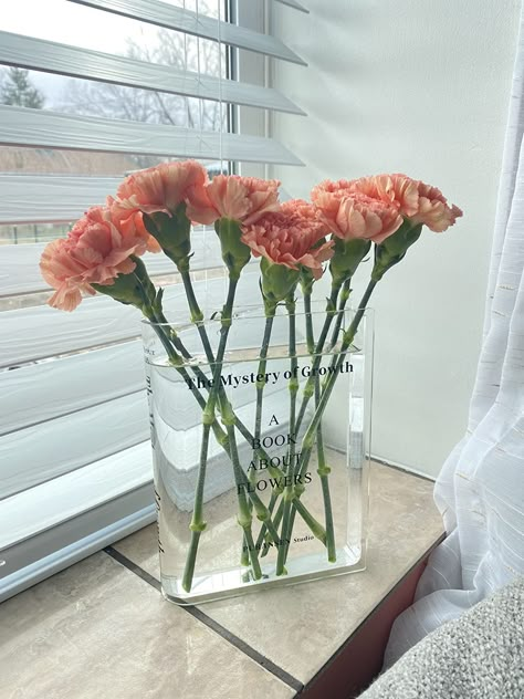 Plants Vase, Book Vase, Vase Transparent, Acrylic Vase, Bouquet Holder, Decoration Aesthetic, Glass Book, Clear Vases, Flower Vases Decoration