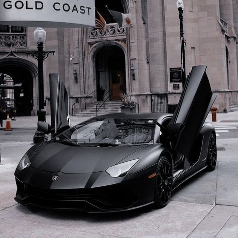 All Black Lamborghini, Aesthetic Lamborghini, Lambo Car, Prom Car, Matte Black Cars, Tmax Yamaha, Vintage Racing Poster, School Rules, Media Agency