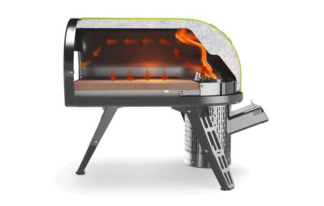 Roccbox: The Portable Stone Bake Pizza Oven | Indiegogo Rocket Stoves Diy, شواية فحم, Wood Gas Stove, Rocket Stove Design, Oven Diy, Wood Fired Cooking, Diy Pizza Oven, Four A Pizza, Wood Burning Oven