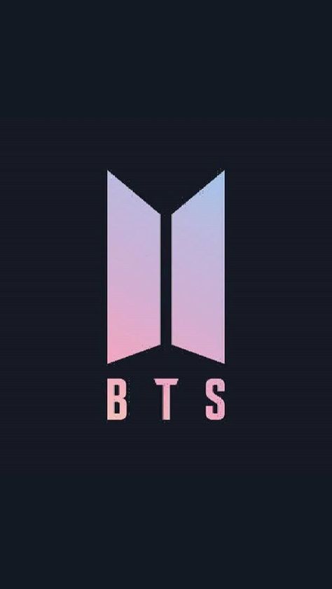 Logo de BTS Brush Lettering Tutorial, Bts App, Iphone Wallpaper Bts, Pastel Iphone Wallpaper, Bts Tattoos, Bts Army Logo, Army Wallpaper, Wallpaper Bts, Abstract Art Painting Diy