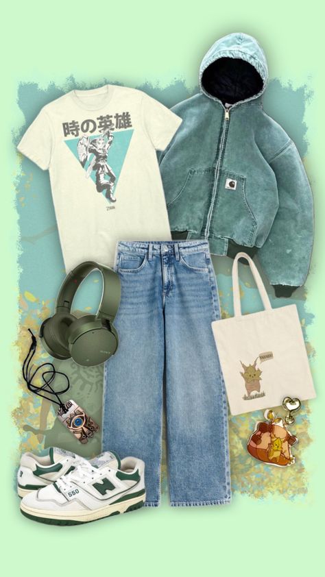 loz inspired outfit #outfit #outfitinspo #zelda Aesthetic Outfits, Your Aesthetic, Connect With People, Creative Energy, Outfit Inspirations, Zelda, Energy, My Style, Hair Styles