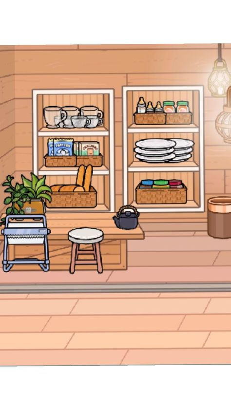 *do not to repost* Toca Boca Pantry Ideas, Cute Pantry, Pantry Ideas, Pantry, Quick Saves