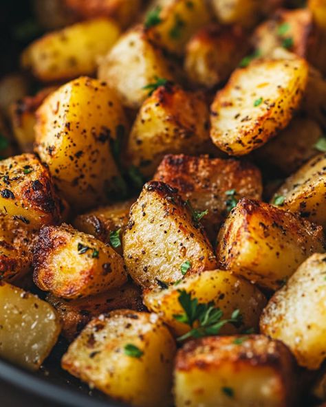 Discover an easy and flavorful air fryer potatoes recipe! Get perfectly crispy potatoes every time with our step-by-step guide. Easy Roasted Potatoes In Air Fryer, Gold Potato Recipes Air Fryer, Ninja Air Fryer Potatoes, Potatoes In Air Fryers, Easy Potato Air Fryer Recipes, Air Fryer White Potatoes, Crispy Fried Potatoes In Air Fryer, Instant Pot Fried Potatoes, Air Fryer Rosemary Potatoes