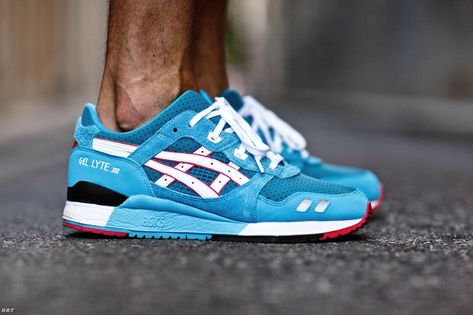 Teal Dragon, Asics Gel Lyte Iii, Gel Lyte Iii, Kicks Shoes, Asics Gel Lyte, Asics Sneakers, Gel Lyte, Sneakers Addict, Asics Shoes