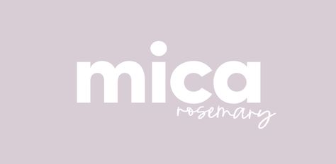 mica rosemary ✨ my dad's name is michael my mom's name is rosemary (rose) Baby Girl Name, Girl Name, Girl Names, Baby Names, Rosemary