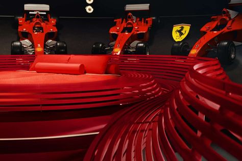 Italy's Ferrari Museum Is On Airbnb Ferrari Museum, Ultimate Sleepover, Minions Images, Vintage Ferrari, F1 Driver, Hydrogen Fuel Cell, Italian Grand Prix, Night At The Museum, Ferrari Car