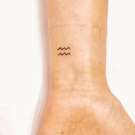 Aquarius Symbol Tattoo, Technology Tattoo, Open Heart Tattoo, Patience Tattoo, T Rex Tattoo, Tattoo Fixes, Glyph Tattoo, Aquarius Tattoo, Lyric Tattoos