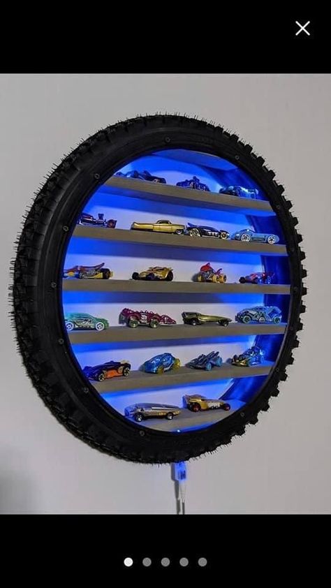 Hot Wheels Shelf, Matchbox Cars Display, Tire Wall, Kids Shelf, Hot Wheels Display Case, Hot Wheels Storage, Toy Car Storage, Hot Wheels Display, Essential Oil Shelf