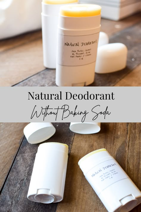 Sharing a recipe for a natural deodorant that does not use baking soda to make. If you are sensitive to baking soda this is a great deodorant recipe to try. I have made the switch and no longer have the irritation that baking soda would cause on my skin. #naturaldeodorant #nobakingsodadeodorant #naturalbeauty Natural Deodorant Without Baking Soda, Deodorant Without Baking Soda, Diy Shampoo Recipe, Benefits Of Baking Soda, Homemade Deodorant Recipe, Baking Soda Free Deodorant, Deodorant Recipe, Deodorant Containers, Natural Eye Cream