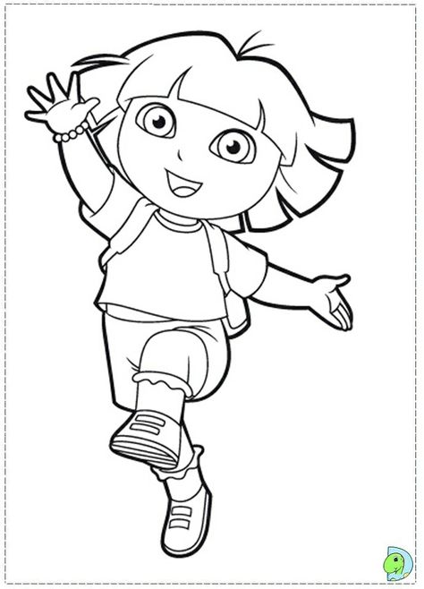 Dora Buji Drawings, Dora Buji, Crayon Techniques, Dora Drawing, Charmed Characters, Summer Coloring, Scribble Art, Summer Coloring Pages, Coloring Page Ideas