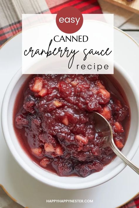 If you need a simple and quick Canned Cranberry Sauce Recipe, then look no further. Canned cranberry sauce never tasted this amazing with just a few additional ingredients, and it's shocking how delicious this hack version tastes with a few yummy ingredients. Save time in the kitchen this Thanksgiving by making this recipe. Cranberry Sauce With Canned Cranberries, Canned Cranberry Recipes, Cranberry Sauce Recipes Easy, Canned Cranberry Sauce Recipes, Cranberry Sauce Recipe Easy, Cranberry Sauce Thanksgiving, Easy Cranberry Sauce, Cranberry Thanksgiving, Canned Cranberries