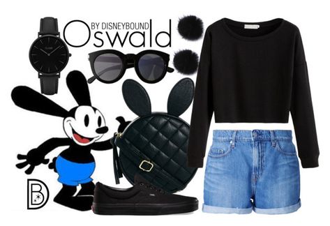 "Oswald" by leslieakay ❤ Disney Bound Outfits Summer, Theme Clothes, Disney Character Outfits, Disneybound Ideas, Disney Bound Outfits Casual, Disney Dapper Day, Disneybound Outfits, Cute Disney Outfits, Classic Disney Characters