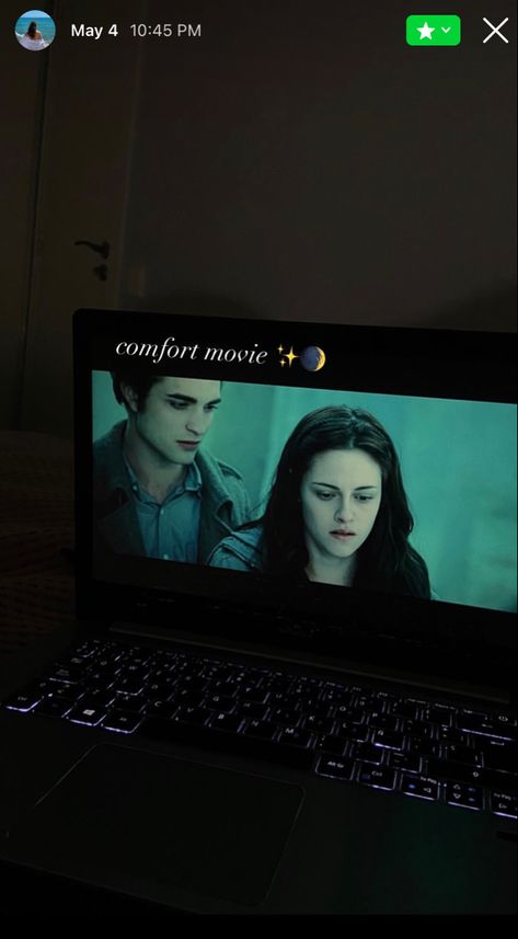 Twilight movie in computer. Instagram story.

instagram story inspo, instagram story ideas, photo ideas, aesthetic stories, aesthetic pictures, movie inspo, twilight, movie night, crepusculo, edward cullen, bella swan Movie Night Aesthetic Instagram Story, Movie Night Instagram Story Ideas, Movie Time Instagram Story Ideas, Movie Night Ig Story, Netflix Instagram Story Ideas, Night Movie Story Instagram, Movies Story Instagram, Movie Suggestions Instagram Story, Movie Ig Story Ideas