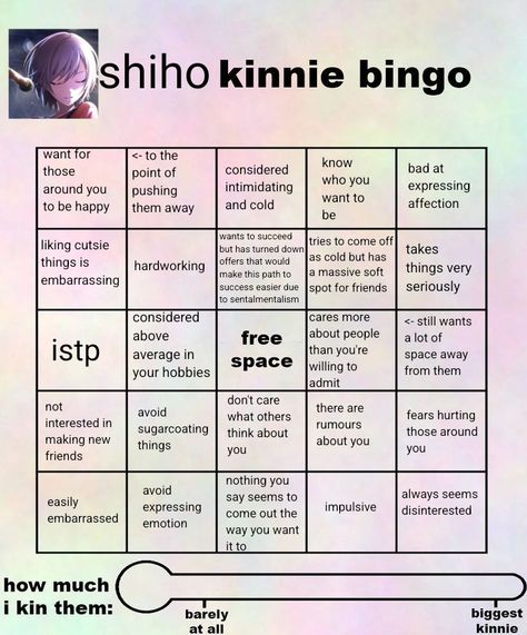 Prsk Kinnie Bingo, Kin Bingo Project Sekai, Shiho Kinnie Bingo, Shiho Hinomori Kinnie Bingo, Project Sekai Bingo, Pjsekai Kinnie Bingo, Rui Kinnie Bingo, Pjsk Bingo, Project Sekai Kinnie Bingo