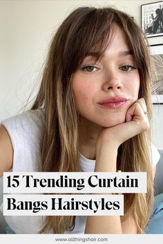 Curtain Bangs Hairstyles, Curtain Fringe, Bangs Hairstyles, Bangs With Medium Hair, How To Style Bangs, Haircuts Straight Hair, Long Hair With Bangs, Cut My Hair, Haircuts With Bangs