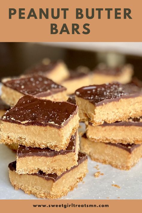 Peanut Butter Graham Cracker Crust, Graham Cracker Crust Bars, Peanut Butter Bars With Graham Crackers, Peanut Butter Graham Cracker Dessert, Graham Cracker Peanut Butter, Cookie Base Recipe, Graham Cracker Dessert, Dessert Bars Recipes Easy, Recipes Peanut Butter