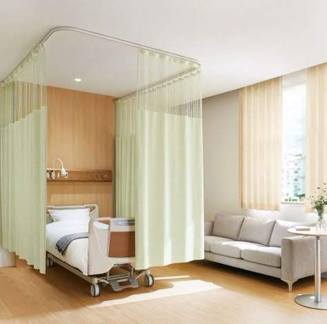 Inpatient Room, Small Office Design Interior, Recovery Room, Healthcare Interior Design, Nursing Room, Hospital Architecture, Kids Interior Design, Healthcare Architecture, Hospital Interior