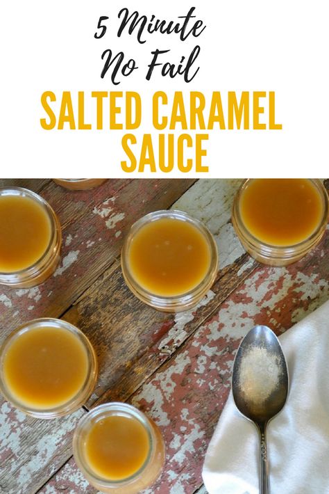 This is the perfect go to, no fail, Salted Caramel Sauce. It's so quick and easy to make you can make it in under five minutes and have hot caramel sauce for ice cream in less time than it takes to run to the store! #caramelsauce #caramelsaucerecipe #saltedcaramel #saltedcaramelsauce Caramel Sauce For Ice Cream, Sauce For Ice Cream, Alaska Food, Homestead Life, Caramel Recipes Sauce, Sweet Bites, Salted Caramel Sauce, Christmas Guide, Ultimate Christmas