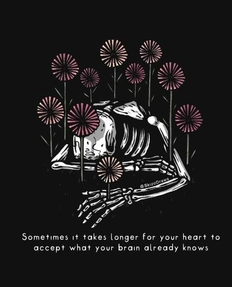 Simply Skulls - ***Dark Diva Black Aesthetic Line Art, Skeletons Aesthetic, Skeleton Quotes, Skeleton Artwork, Skull Quote, Skeleton Love, Heart Brain, Meaningful Drawings, Deep Art