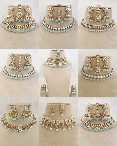 Wedding Jewellery Designs, Bridal Jewellery Inspiration, Wedding Jewelry Sets Bridal Jewellery, Kundan Jewellery Bridal, Indian Wedding Jewelry Sets, Turquoise Jewellery, Bride Jewelry Set, Kundan Jewellery Set, Indian Bridal Jewelry Sets