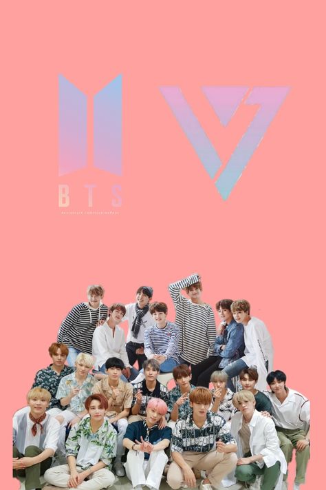 Army Carat Wallpaper, Armycarat Wallpaper, Seventeen And Bts Wallpaper, Bts And Svt Wallpaper, Bts And Seventeen Wallpaper, Bts And Seventeen, Kpop Friendship, Hybe Family, Bts Seventeen