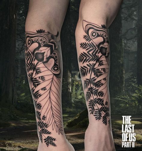 Us Tattoo Ideas, Ellie Williams Tattoo, The Last Of Us Tattoo, Last Of Us Tattoo, Us Tattoo, Gaming Tattoo, Ellie Williams, Dream Tattoos, Black Ink Tattoos