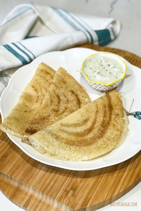 If you have tried and failed to get a soft and tender dosa texture, you are in for a treat today with the new Poha Dosa. Dosa Aesthetic, Griddle Scones, Office Breakfast, Dosa Recipes, Rice Lentils, Lentils Beans, Fantastic Recipes, Light Breakfast, Pancake Recipes