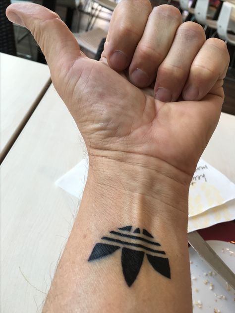 Adidas Tattoo, Triangle Tattoo, Adidas Sneakers, Tattoo Designs, Adidas, Tattoos, Design