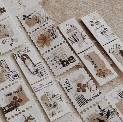 Faux Tickets, Stamp Journal, Journal Clusters, New Year Wish, Diy Photo Book, Stickers Stationery, Journal Project, Collage Scrapbook, Glue Book